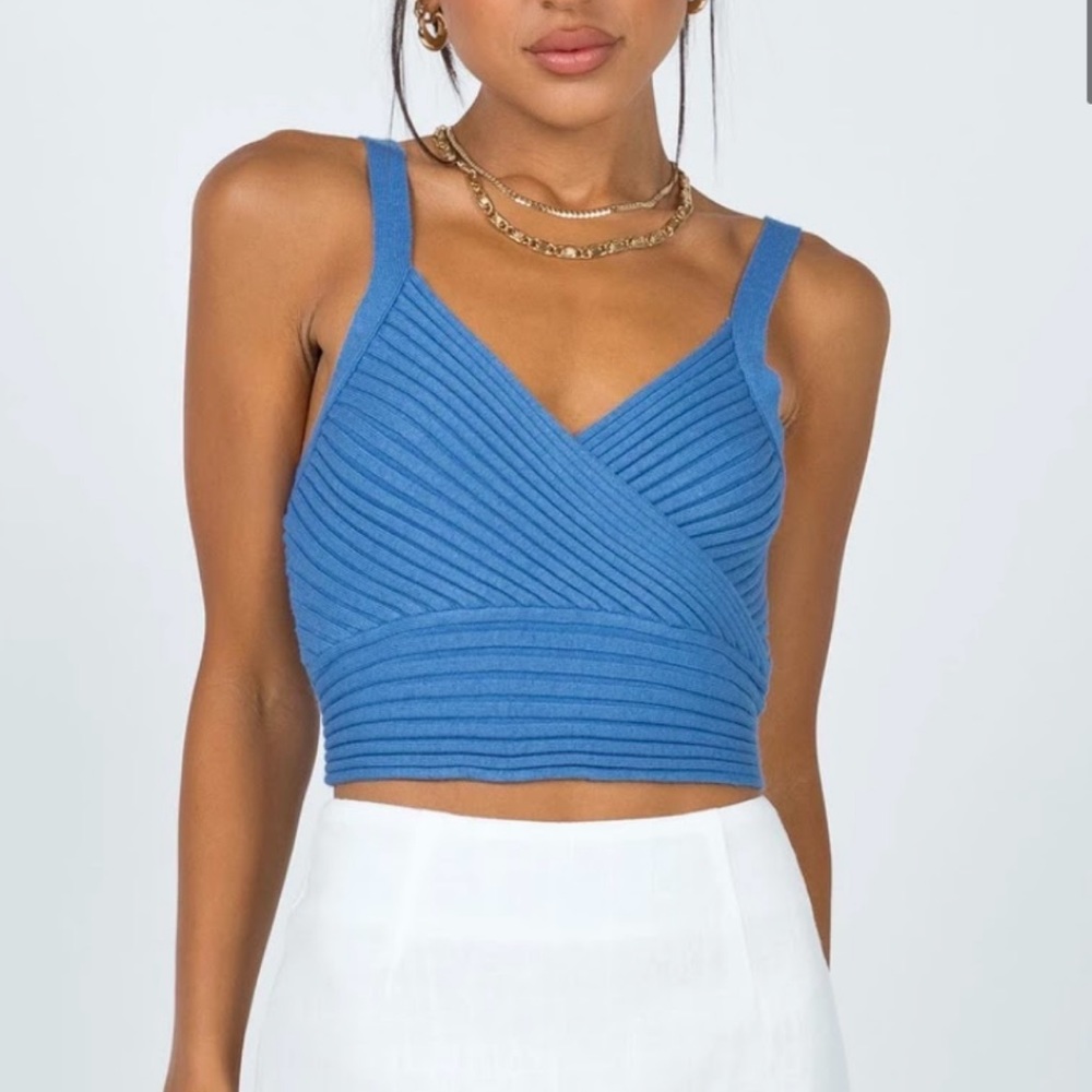 Princess Polly Blue Knit Set